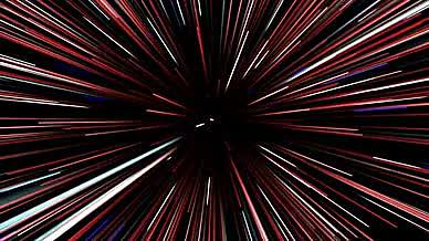 4K光线穿梭粒子隧道特效背景视频的预览图